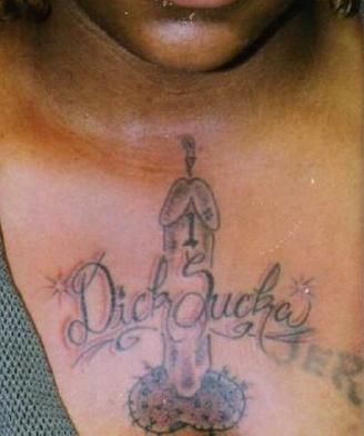 You think that tattoo of June bug your baby's daddy on your neck is cute