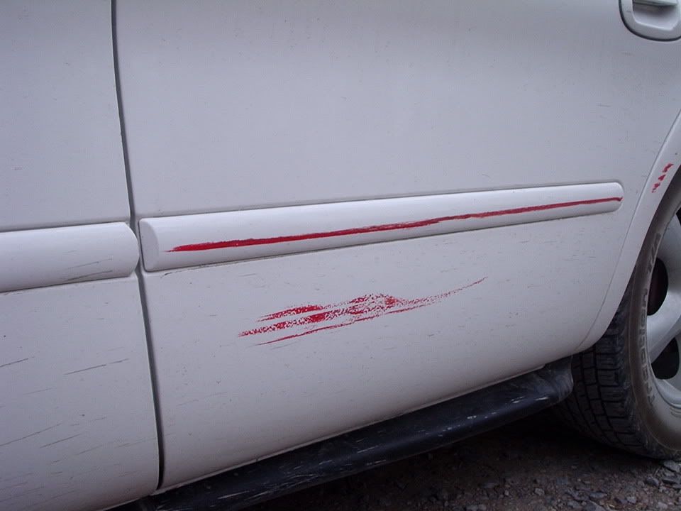 Car Door Scratch