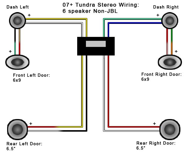 toyota tundra speaker wiring diagram #7