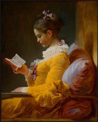 A young girl reading (1776?)