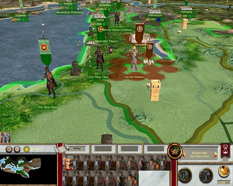 Imperium Romanum Map Fasrcreate