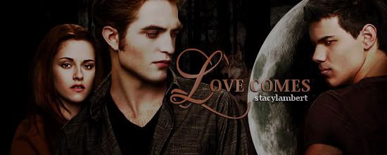Love Comes banner