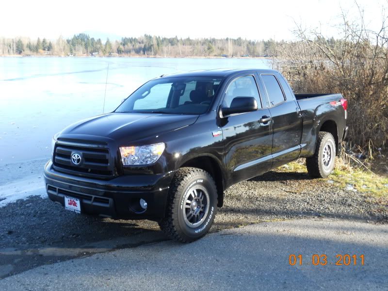2011 Toyota Tundra Crewmax Rock Warrior. My new 2011 with 7 miles on
