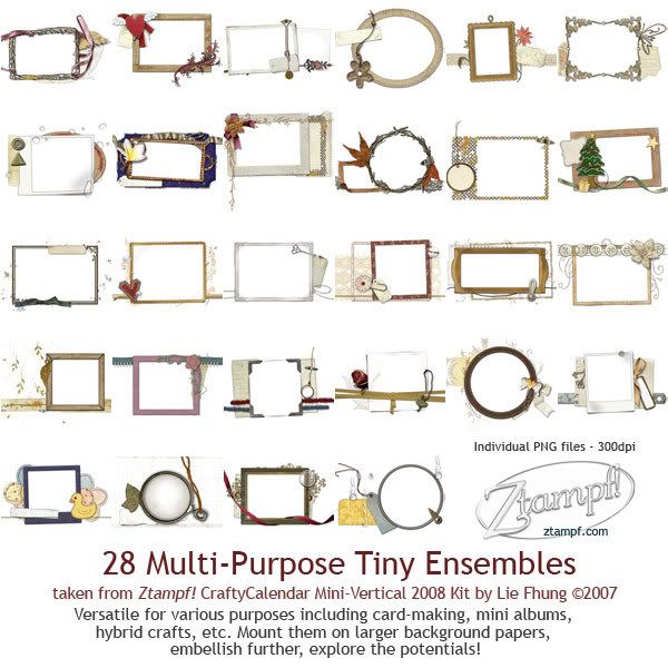 Ztampf! Tiny QuickPages Set 08 MV
