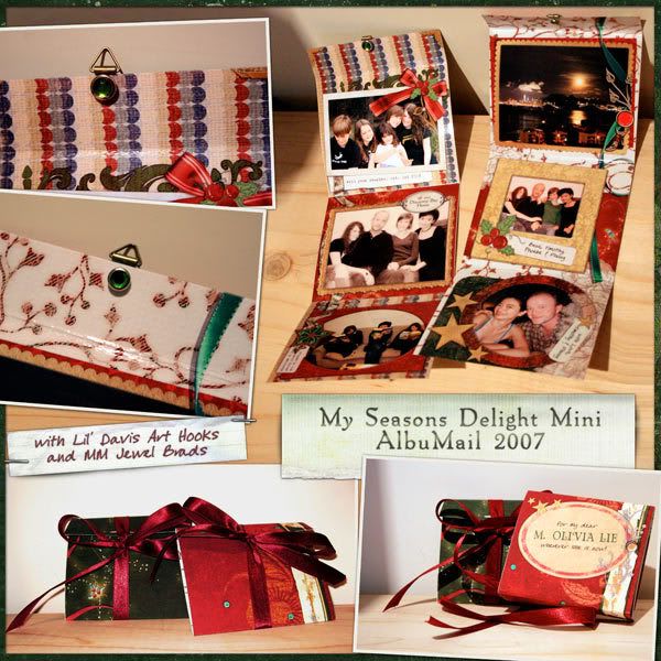 My Mini AlbuMail for Christmas 2007