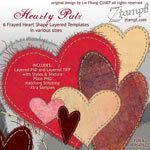 Hearty Patz Shape Templates