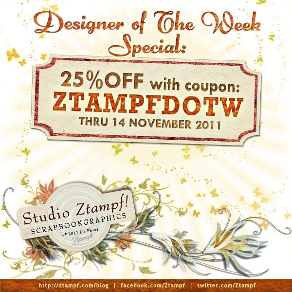 25% OFF Discount Coupon for Studio Ztampf! - ztampfdotw