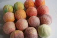 Custom Tie Dye Wool Dryer Balls
