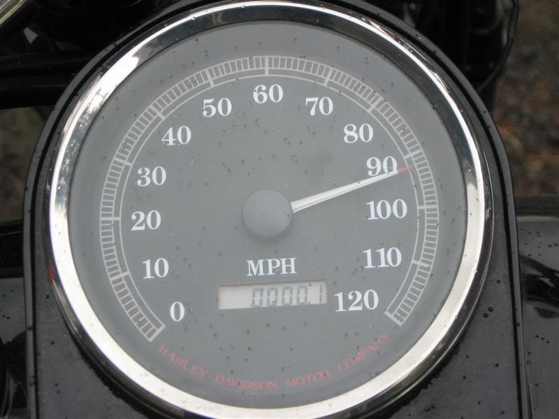 Speedometer problems on my 1996 Harley Softtail so want to go retro