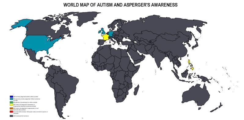 Autism World Map