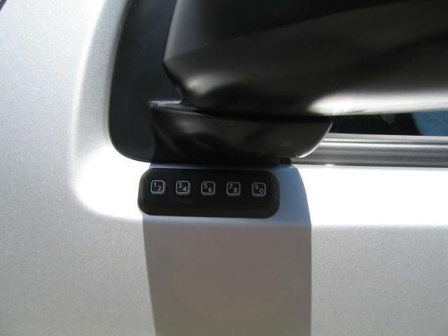 Nissan frontier keyless entry pad #3