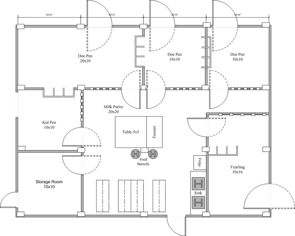 Untitled — Dairy Goat Barn Plans