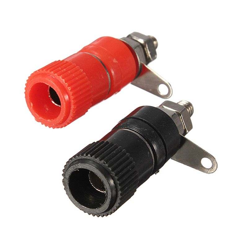 20 PCS 4mm Speaker Terminal socket Binding Post Nut Banana plug jack
