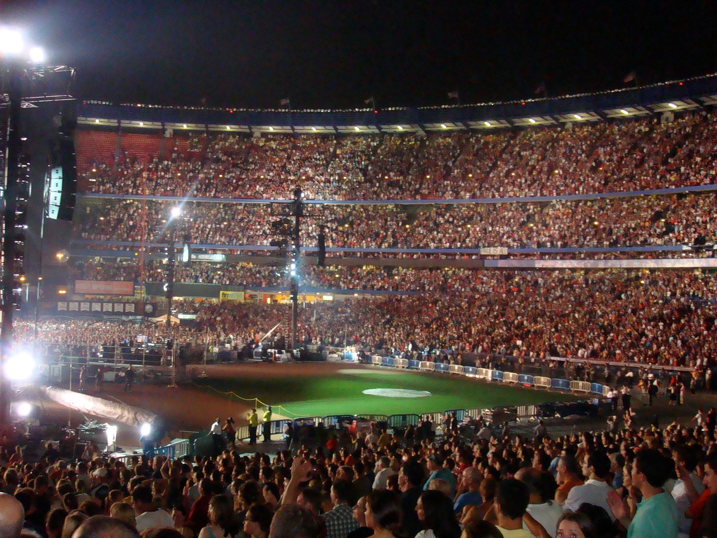 Ballparks Used For Concerts Baseball Fever