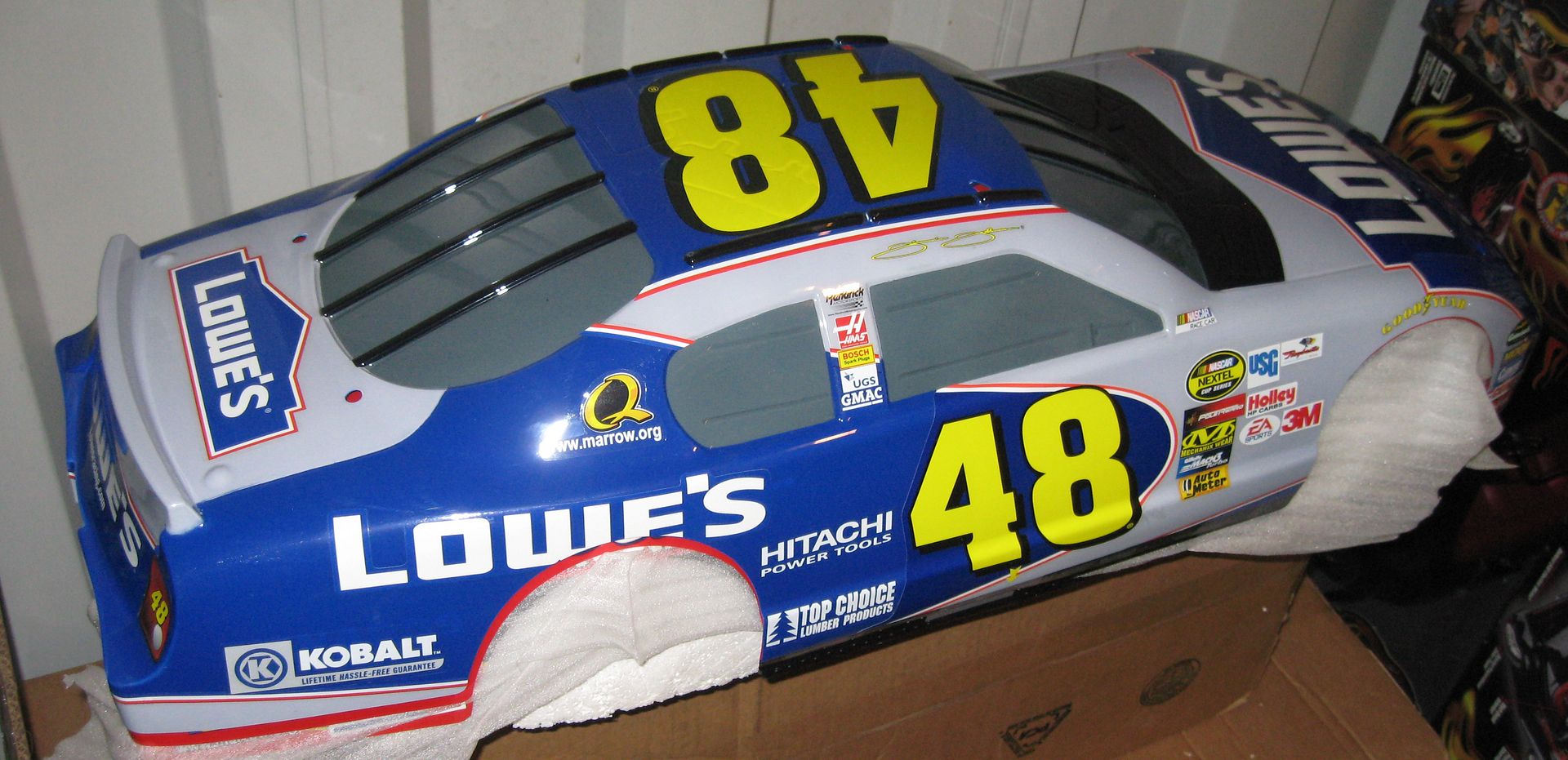 nascar rc body shells