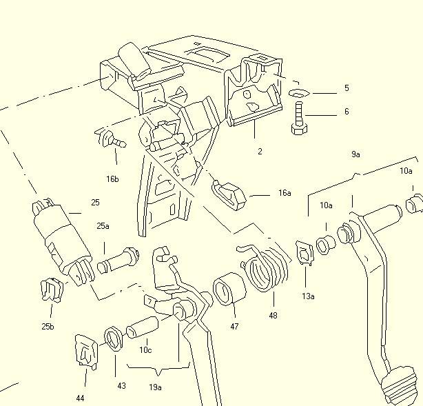 Clutch pedal return spring..FIXED! Pedal stop..FIXED! vw wiring diagrams free downloads 