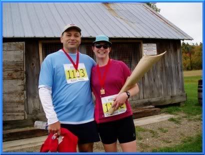 Hubby and I after my first Half-Marathon