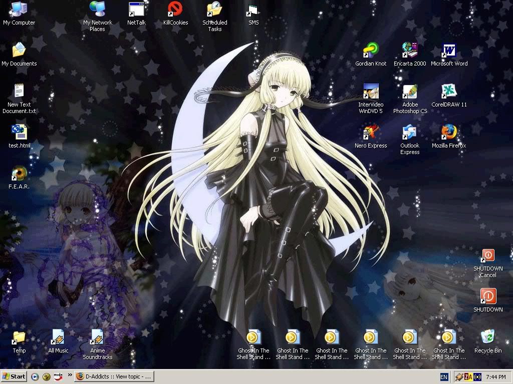 Cerb's desktop