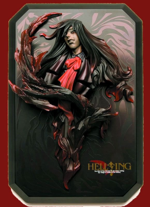 Alucard bas-relief sculpture--available with Limited Edition