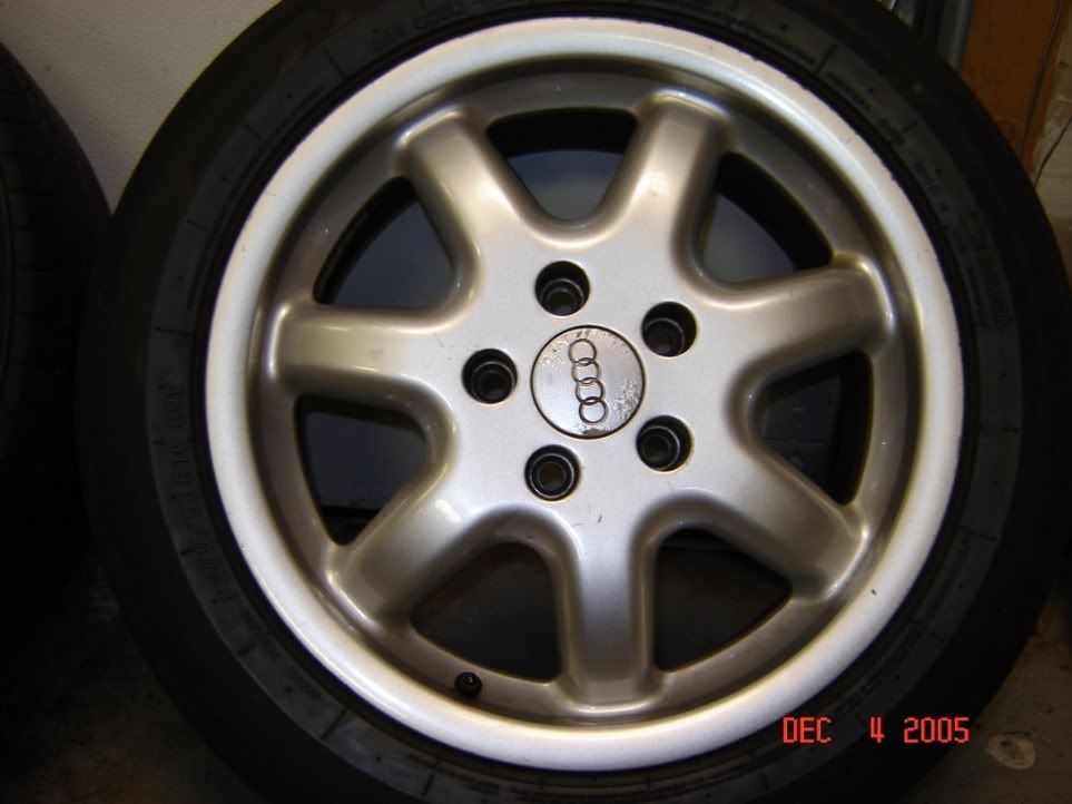 FS 16" Audi B5 swing wheels with or without tires, cheap!