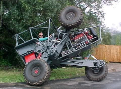 homemade rock buggy