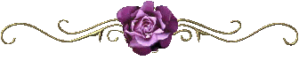 rose glitter divider, purple rose glittery divider