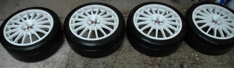 FS: Original OZ white racing rims 18