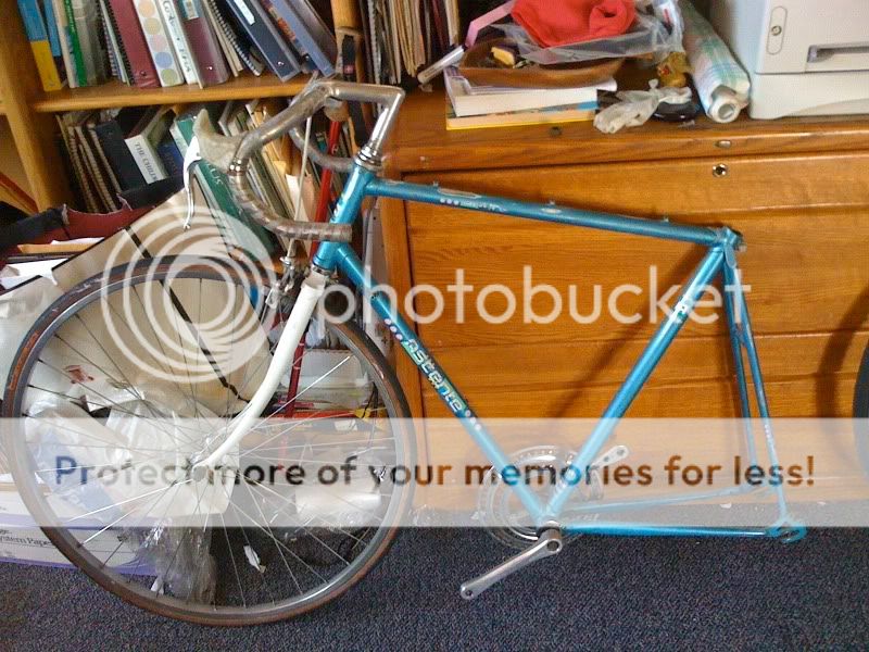 white paint for bike