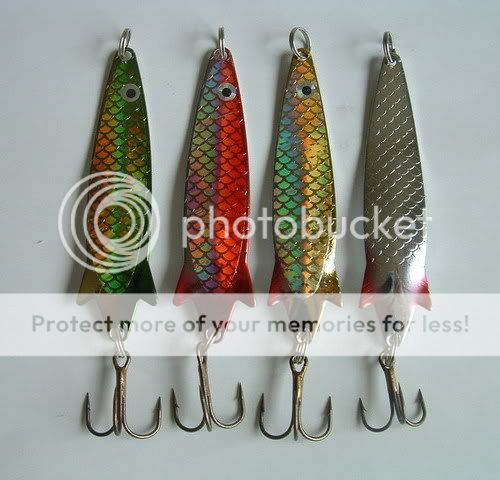 NEW Assorted Spoon Metal Fishing Lure Bait Lot 3  