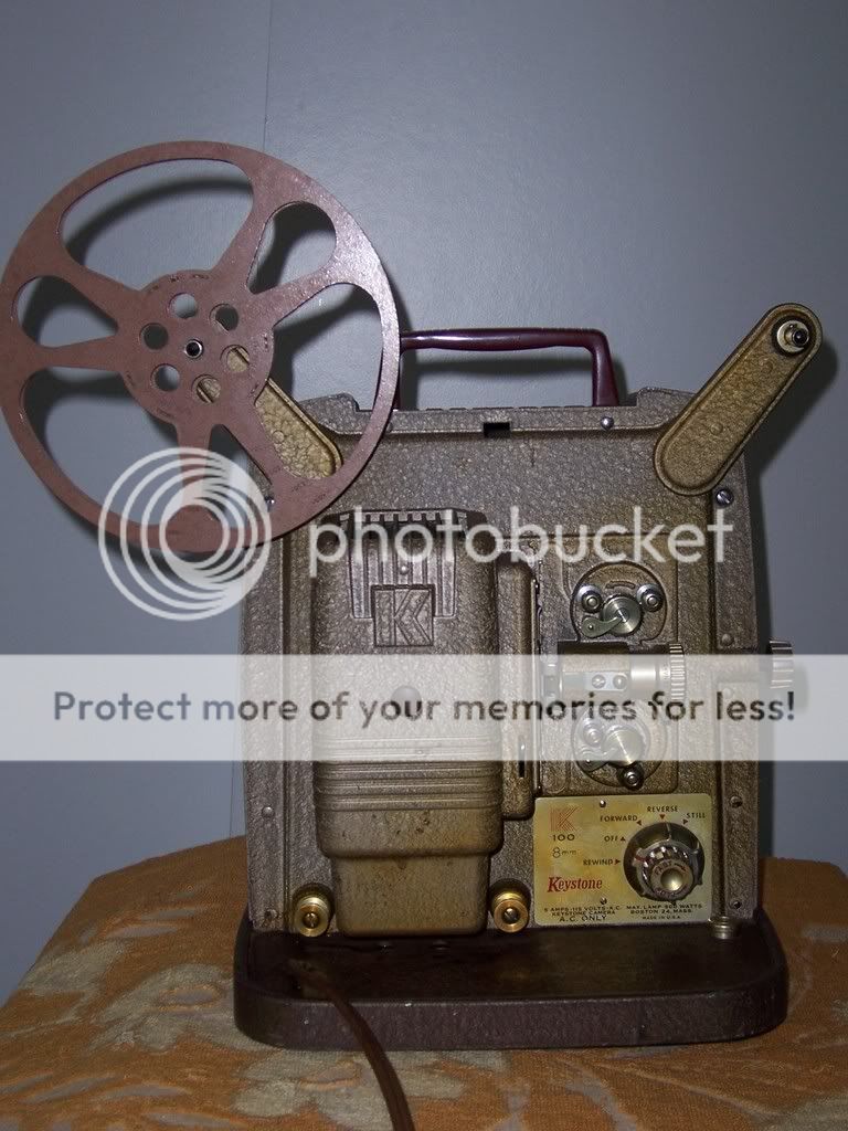 Keystone K 100 8mm Movie Projector  