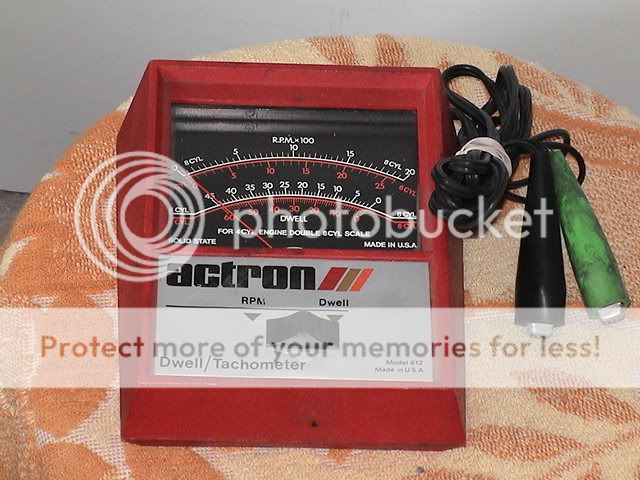 Actron Dwell Tachometer w / Probes  