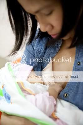 Breastfeeding Mom and Baby