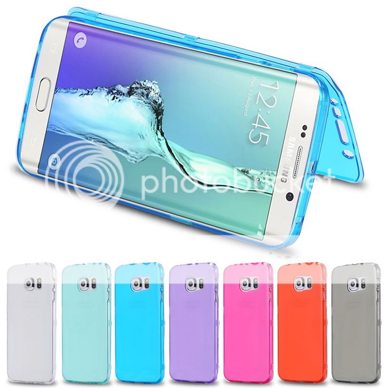 Clear Transparent Soft Tpu Silicon Flip Case Cover For