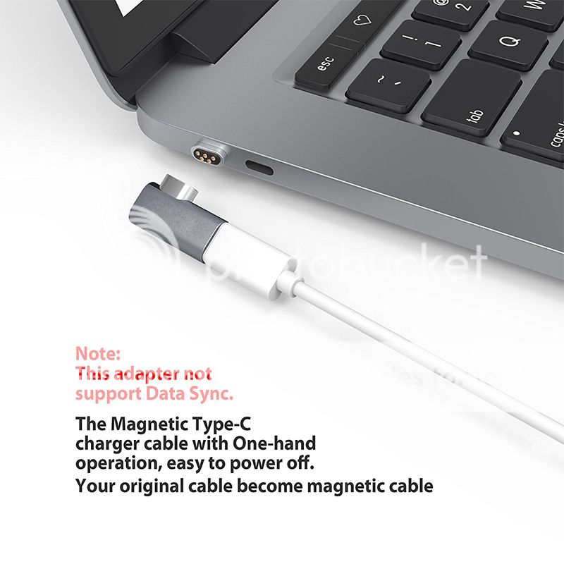 macbook pro usb c charger magnet