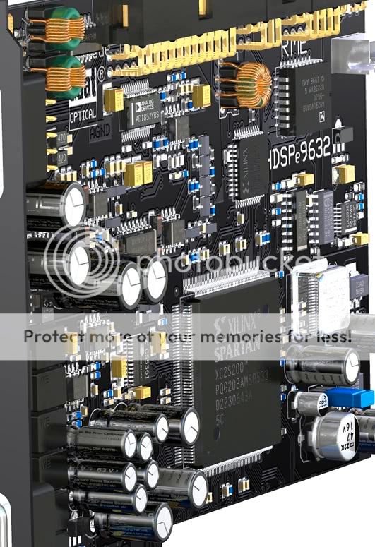 rme9632pcie版更换adda增加一组aesebu输出耳机输出也有独立da了