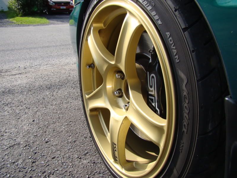 Mags ADVAN 18'' GOLD **vendus** | MontrealRacing.com